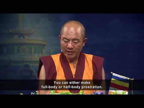 66. Preparation for Generating Bodhicitta I — Prostration